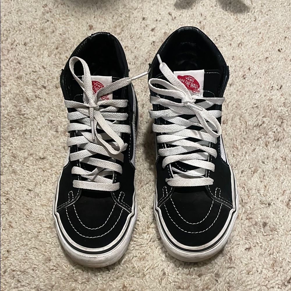 Vans Classic Black and White High-Tops